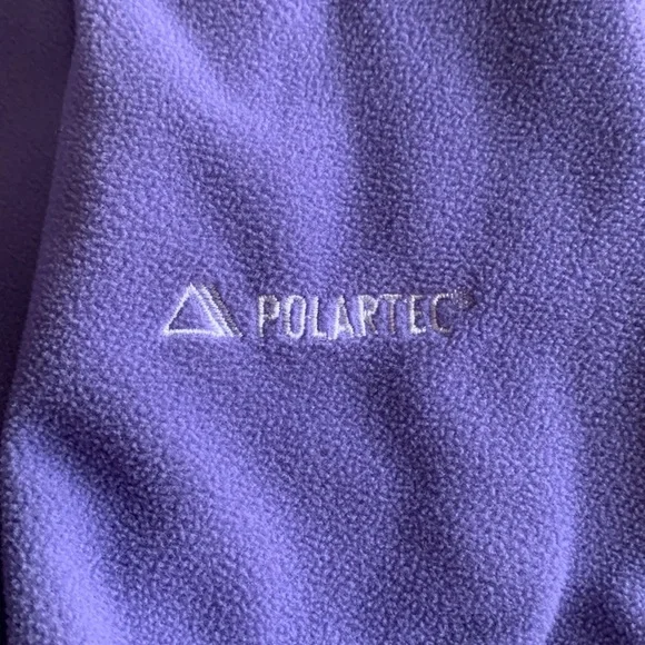 L.L. Bean Polartec purple jacket. Size large - Picture 5 of 12